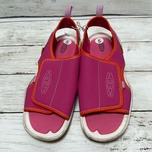 Keen Arch Support Waterproof Sandal Slide On Size 5 Womens Velcro top Shoes